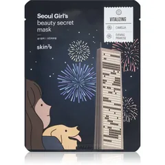 Skin79 Seoul Girl's Beauty Secret straffende Tuchmaske für die Gesichtskonturen
