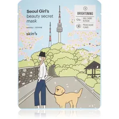 Skin79 Seoul Girl's Beauty Secret Zellschichtmaske mit aufhellender und feuchtigkeitsspendender Wirkung