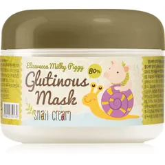 Elizavecca Milky Piggy Glutinous Mask 80% Snail Cream Intensive Feuchtigkeit spendende und nährende Maske mit Schneckenextrakt