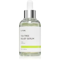 iUnik Tea Tree Relief Serum beruhigendes Gesichtsserum für empfindliche Haut mit Neigung zu Akne