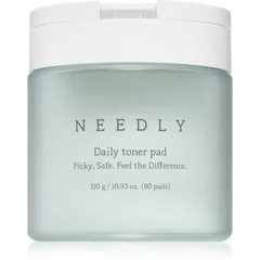NEEDLY Daily Toner Pad Peeling-Pads für das Gesicht für fettige und problematische Haut .