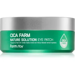Farmstay Cica Farm Nature Solution feuchtigkeitsspendende Gel-Maske für den Augenbereich .