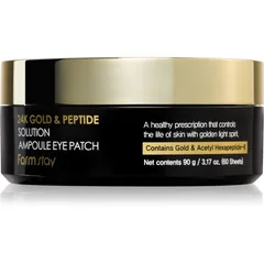 Farmstay 24K Gold & Peptide Solution Augenmaske .