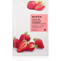 Mizon Joyful Time Strawberry Zellschichtmaske für zarte Haut