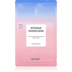 Jayjun Intensive Shining aufhellende Maske in drei Schritten .