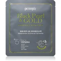 Petitfée Black Pearl & Gold intensive Hydrogel-Maske mit 24 Karat Gold