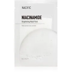 Nacific Niacinamide Brightening Mask Pack Aufhellende Tuchmaske gegen die Zeichen des Alterns .