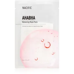 Nacific AHA BHA Balancing Mask Pack nährende und erneuernde Maske für das Gesicht mit Peeling-Wirkung .
