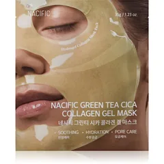 Nacific Green Tea Collagen Gel Mask aufhellende Gesichtsmaske mit feuchtigkeitsspendender Wirkung .