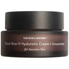 HARUHARU WONDER Haruharu Black Rice Hyaluronic Cream With 10 Types Of Hyaluronic Acid Fragrance-Free 50 ml
