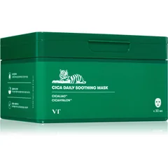 VT Cosmetics Cica Daily Soothing Mask intensiv feuchtigkeitsspendende Gesichtsmaske mit beruhigender Wirkung Grosspackung