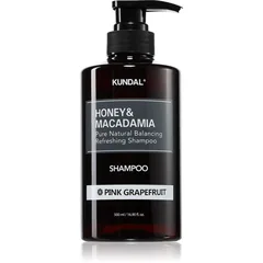 KUNDAL Honey & Macadamia Pink Grapefruit Naturshampoo für trockenes und beschädigtes Haar