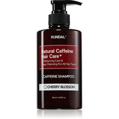 KUNDAL Caffeine Shampoo Cherry Blossom Naturshampoo gegen Haarausfall