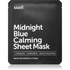Dear Klairs Midnight Blue Calming Sheet Mask Beruhigende Tuchmaske