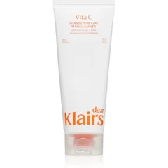 Dear Klairs Vitamin Pore Clay Mask Cleanser hydratisierender Reinigungsschaum zur Verjüngung der Gesichtshaut