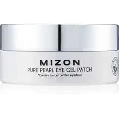 Mizon Pure Pearl Eye Gel Patch feuchtigkeitsspendende Gel-Maske für den Augenbereich gegen Schwellungen und Augenringe .
