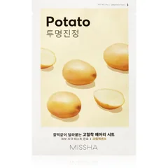 Missha Airy Fit Potato glättende Stoffmaske zur Verjüngung der Gesichtshaut