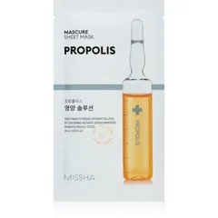 Missha Mascure Propolis Nährende Tuchmaske für empfindliche und irritierte Haut