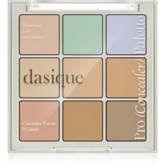 Dasique Pro Concealer Palette Palette mit Korrekturstiften für Haut mit kleinen Makeln Farbton 01 Cover