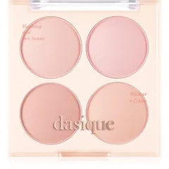 Dasique Blending Mood Cheek Rouge Palette für ein gesundes Aussehen Farbton 09 Almond Vanilla
