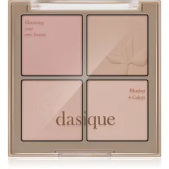 Dasique Blending Mood Cheek Rouge Palette für ein gesundes Aussehen Farbton 10 Muted Nuts