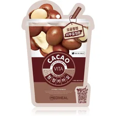 MEDIHEAL Vita Mask Cacao Zellschicht-Maske für das Verfeinern der Poren und ein mattes Aussehen der Haut