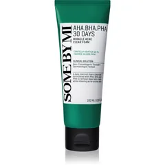 Some By Mi AHA∙BHA∙PHA 30 Days Miracle Acne Clear Foam Tiefenreinigungsschaum für problematische Haut, Akne