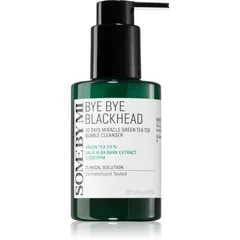 Some By Mi Bye Bye Blackhead 30 Days Miracle Green Tea Tox Bubble Cleanser Aktiv-Reinigungsschaum gegen Mitesser
