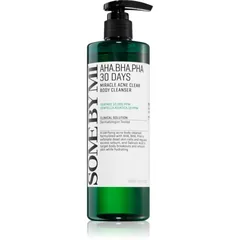 Some By Mi AHA∙BHA∙PHA 30 Days Miracle Acne Clear Body Cleanser schaumiges Reinigungsgel für problematische und fettige Haut