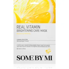 Some By Mi Clinical Solution Vitamin Brightening Care Mask Aufhellende Tuchmaske mit antioxidativer Wirkung