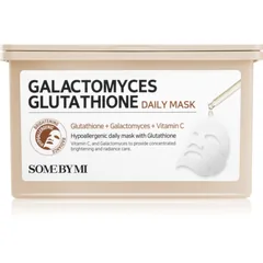 Some By Mi Galactomyces Glutathione Daily Mask Pack Aufhellende Tuchmaske Großpackung