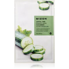 Mizon Joyful Time Cucumber Zellschichtmaske mit aufhellender und feuchtigkeitsspendender Wirkung