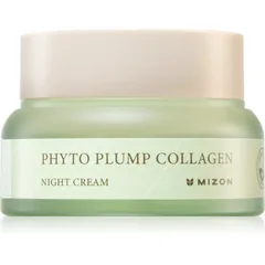 Mizon Phyto Plump Collagen feuchtigkeitsspendende Nachtcreme gegen Falten mit beruhigender Wirkung