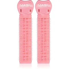 MASIL Roller Pins Peach Girl selbsthaftende Lockenwickler für einen volleren Haaransatz