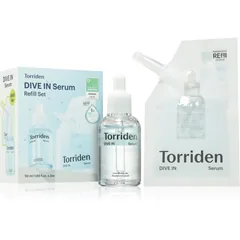 Torriden Dive In Serum Refill Set intensives, hydratisierendes Serum zur Verjüngung der Gesichtshaut + zusätzliche füllung 2x
