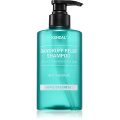KUNDAL Dandruff Relief Shampoo Apple Green Tea Shampoo gegen Schuppen und Juckreiz für trockene Haut