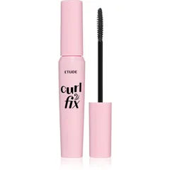 ETUDE Curl Fix Mascara Wasserfester Mascara für mehr Volumen und für lange Wimpern Farbton Black