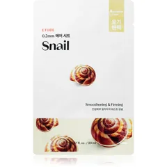 ETUDE 0.2 Therapy Air Mask Snail glättende Stoffmaske mit Schneckenextrakt