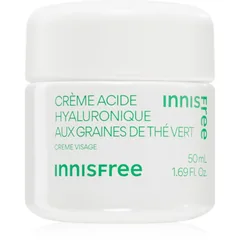 innisfree Green Tea Seed Hyaluronic Cream feuchtigkeitsspendende Gesichtscreme mit beruhigender Wirkung
