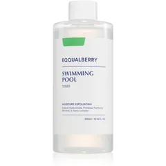 EQQUALBERRY Swimming Pool Toner Feuchtigkeitstonikum mit Peeling-Wirkung