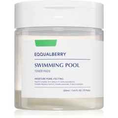 EQQUALBERRY Swimming Pool Toner Pads Peeling-Polsterchen mit feuchtigkeitsspendender Wirkung .