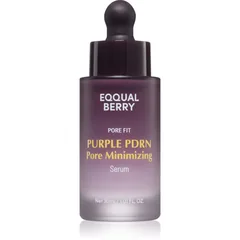 EQQUALBERRY Purple PDRN Pore Minimizing Serum Serum zur Verminderung von erweiterten Poren für hydratisierte und strahlende Haut