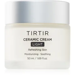 TIRTIR Ceramic Cream Light leichte feuchtigkeitsspendende Creme für trockene Haut
