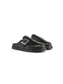MCM Lederschuh - Mules schwarz | 39