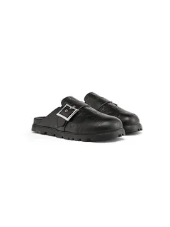MCM Lederschuh - Mules schwarz | 40