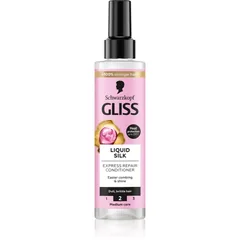 Schwarzkopf Gliss Liquid Silk Conditioner ohne Ausspülen für mehr Glanz und Festigkeit der Haare