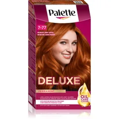 Schwarzkopf Palette Deluxe Permanent-Haarfarbe Farbton 7-77 Intensive Shiny Copper