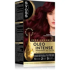 Syoss Oleo Intense Permanent-Haarfarbe mit Öl Farbton 4_23 Burgundy Red