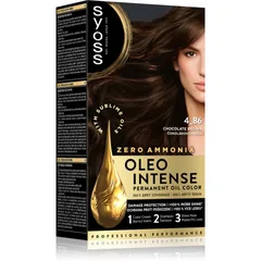 Syoss Oleo Intense Permanent-Haarfarbe mit Öl Farbton 4_86 Chocolate Brown