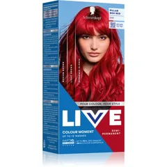 Schwarzkopf LIVE Ultra Brights or Pastel semi-permanente Haarfarbe Farbton 092 Pillar Box Red